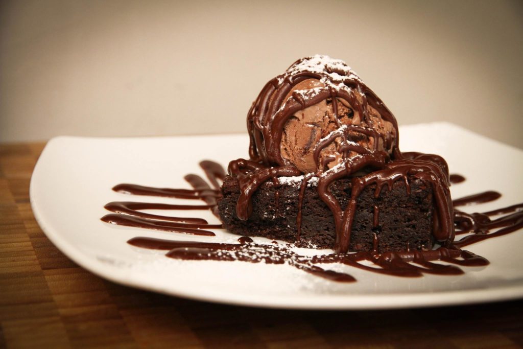 Chocolate Brownie anyone? This was one of our popular desserts. 